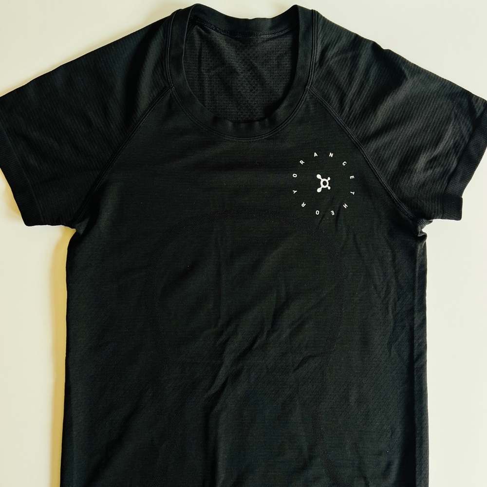 Lululemon x Orangetheory Swiftly Tech Black Top